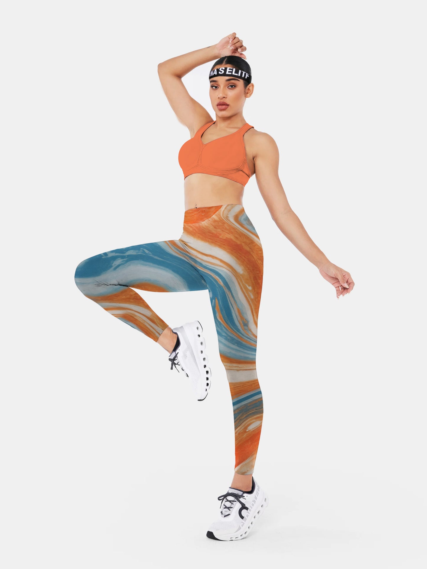 I198 pastel yoga leggings