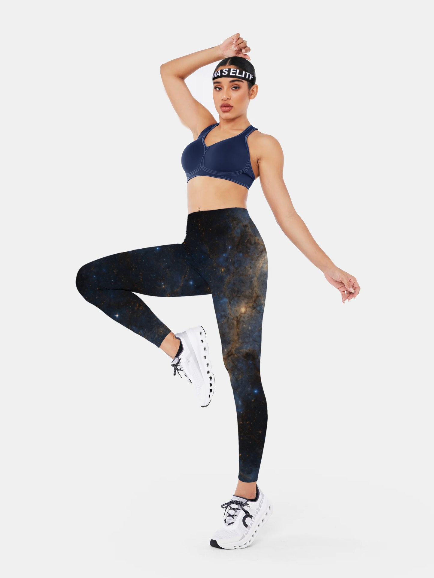 N199 starry sky yoga leggings