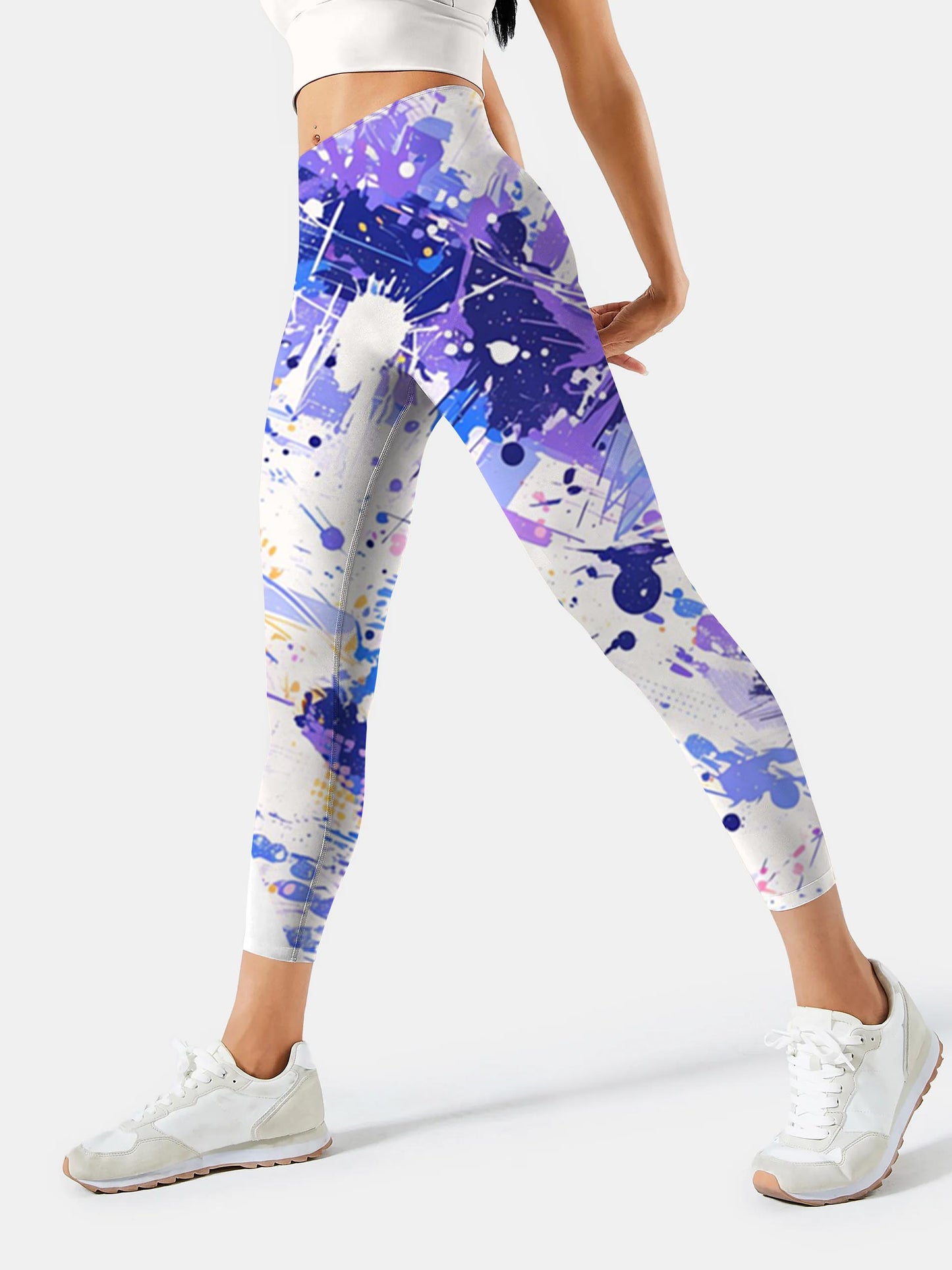 S275 Abstract  yoga leggings