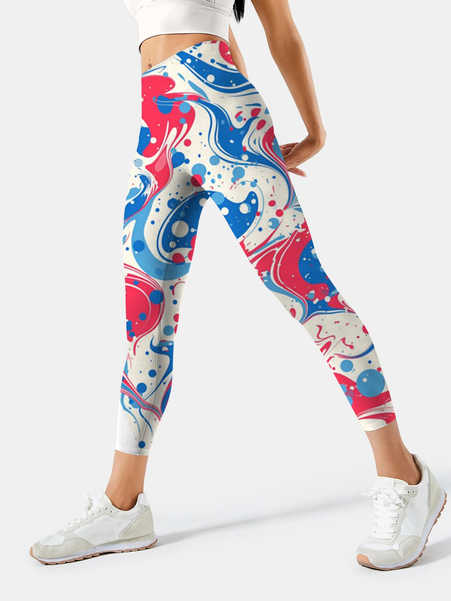 S276 Abstract  yoga leggings