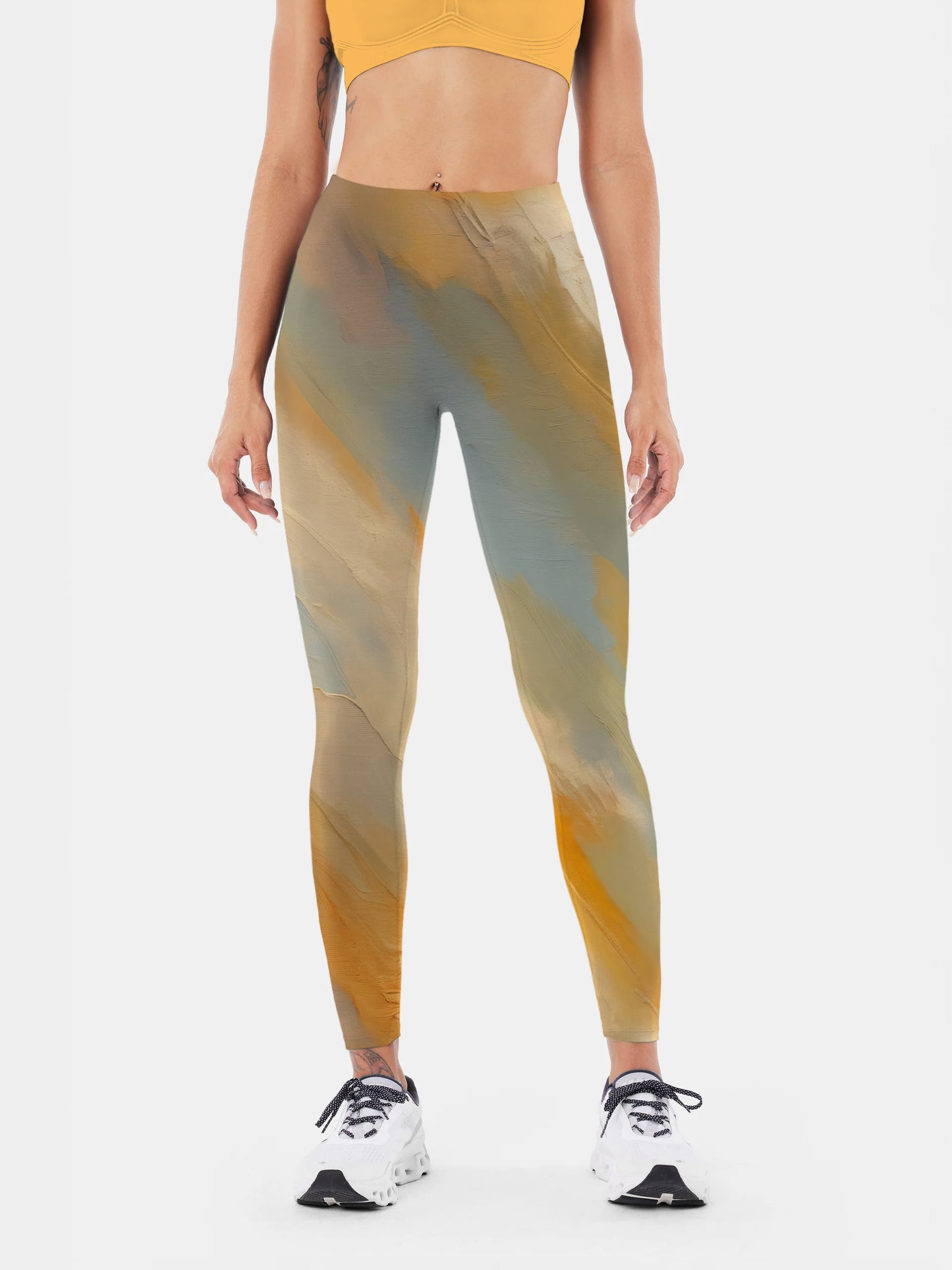 I196 pastel yoga leggings