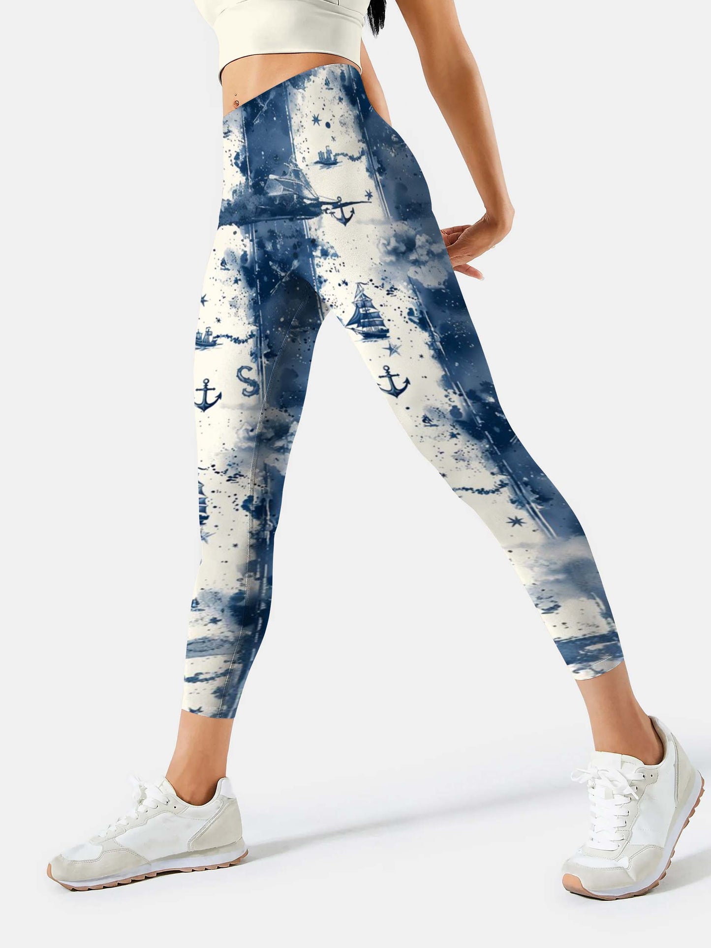 S230 Marine vessels yoga leggings