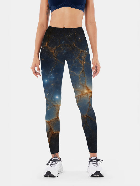 N200 starry sky yoga leggings