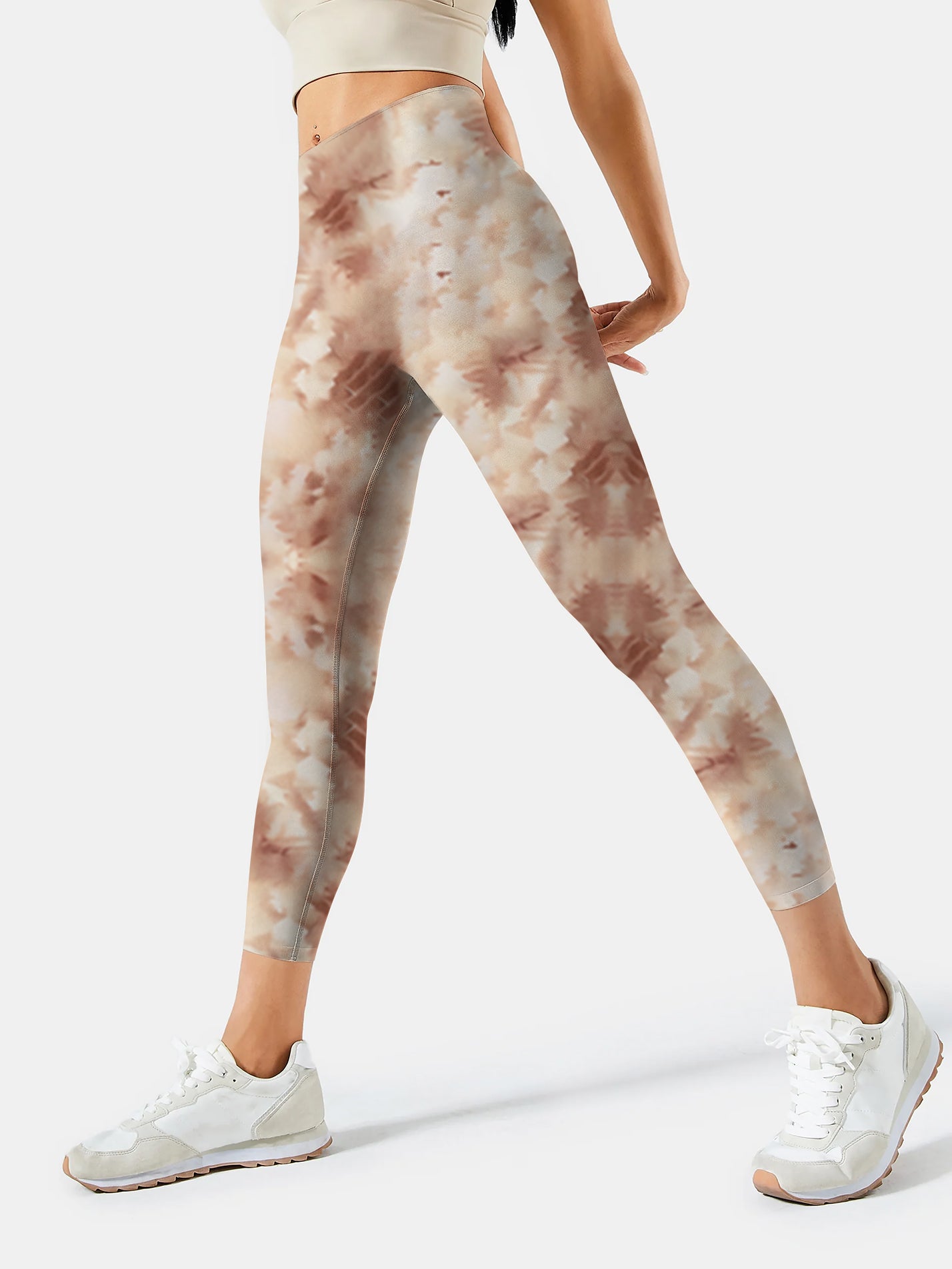 I118 Ink-dyed Yoga leggings