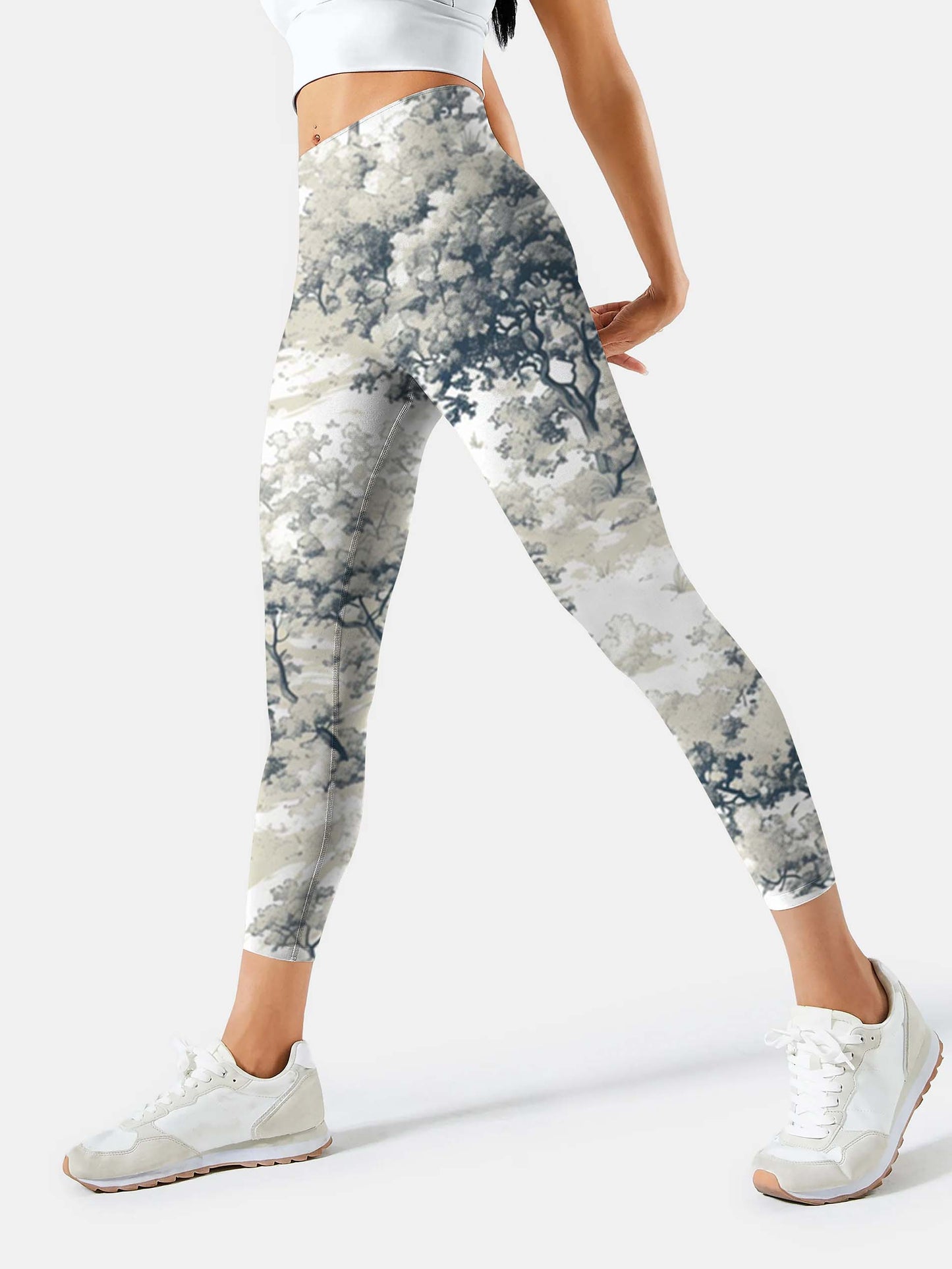 F260 Winter Woods yoga leggings