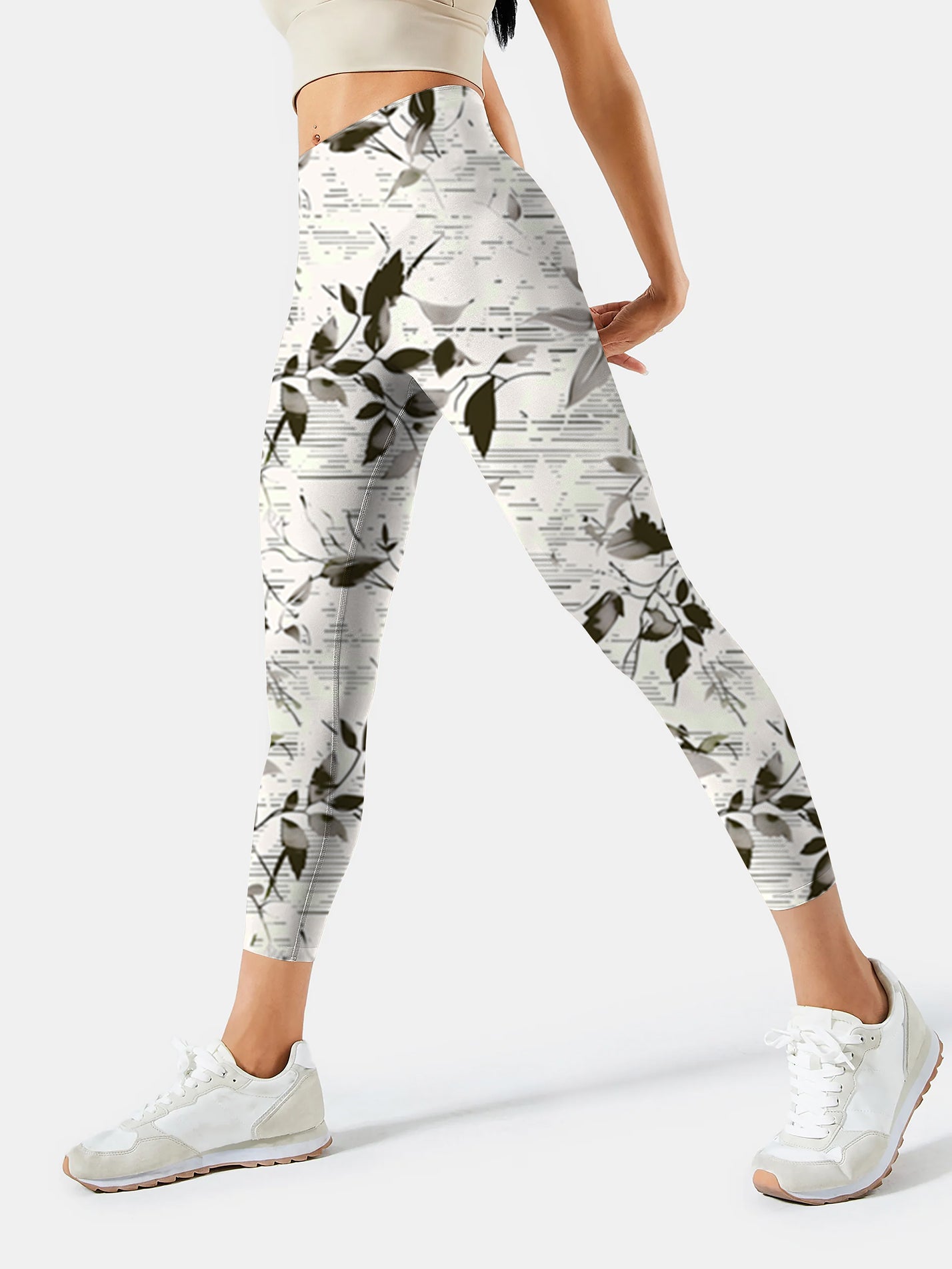 Autumn Leaves Yoga leggings