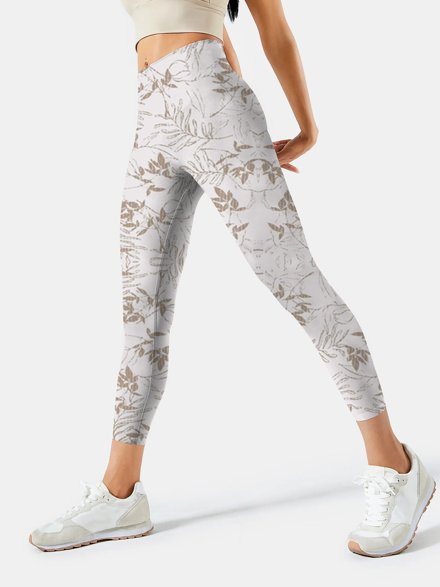 Gold Leaf Yoga leggings