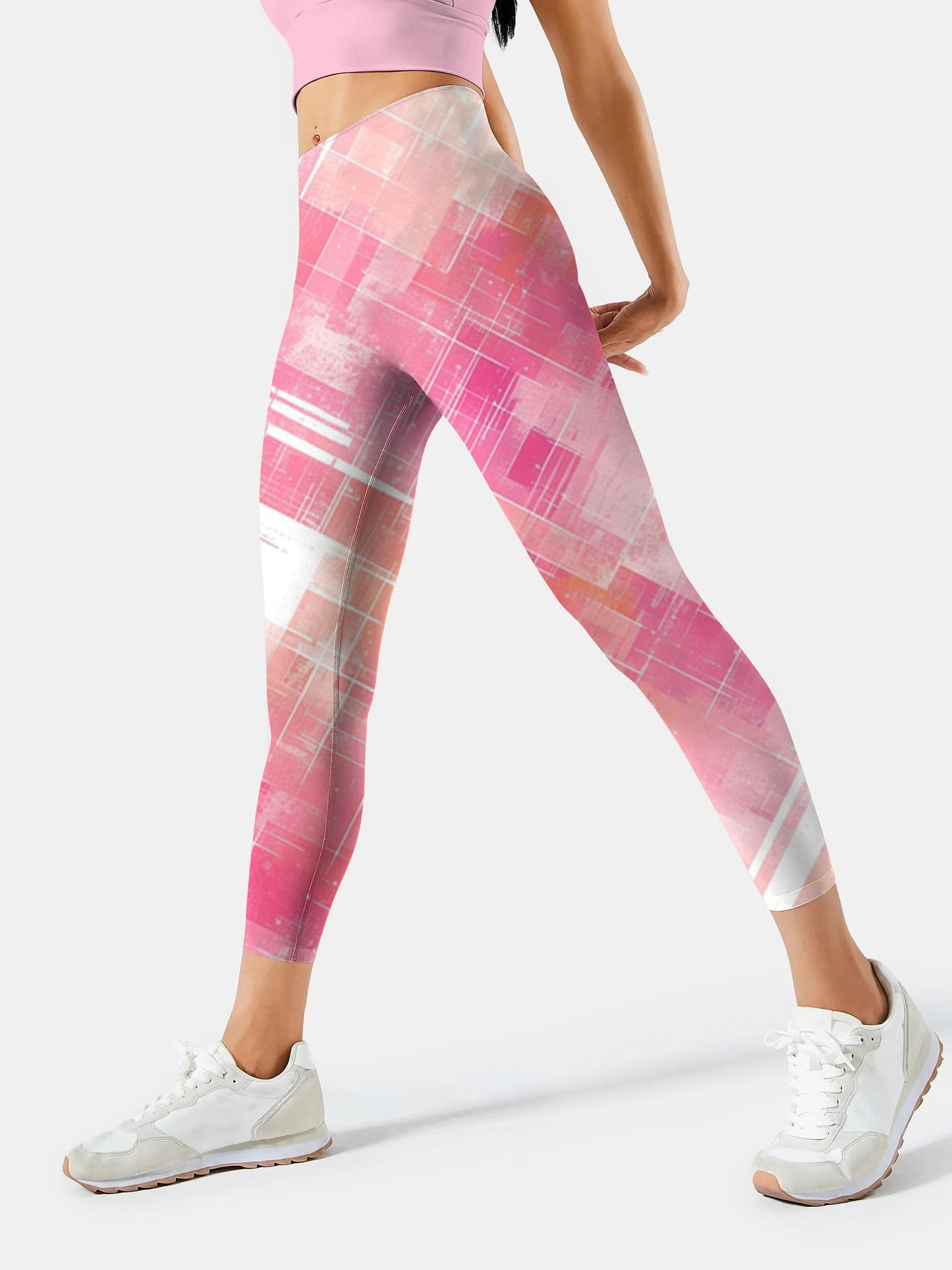 M272 Dreamy Pink yoga leggings