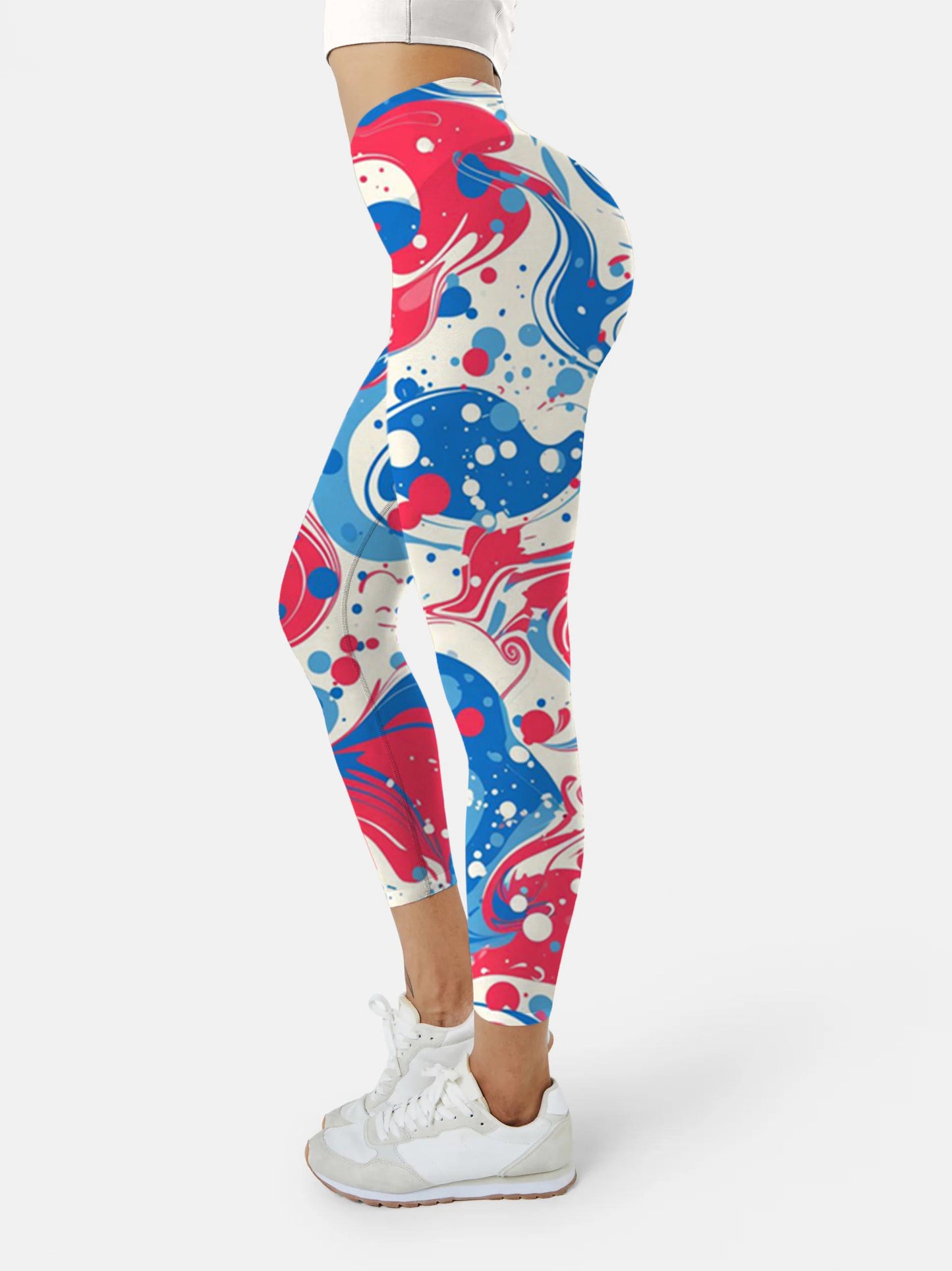 S276 Abstract  yoga leggings