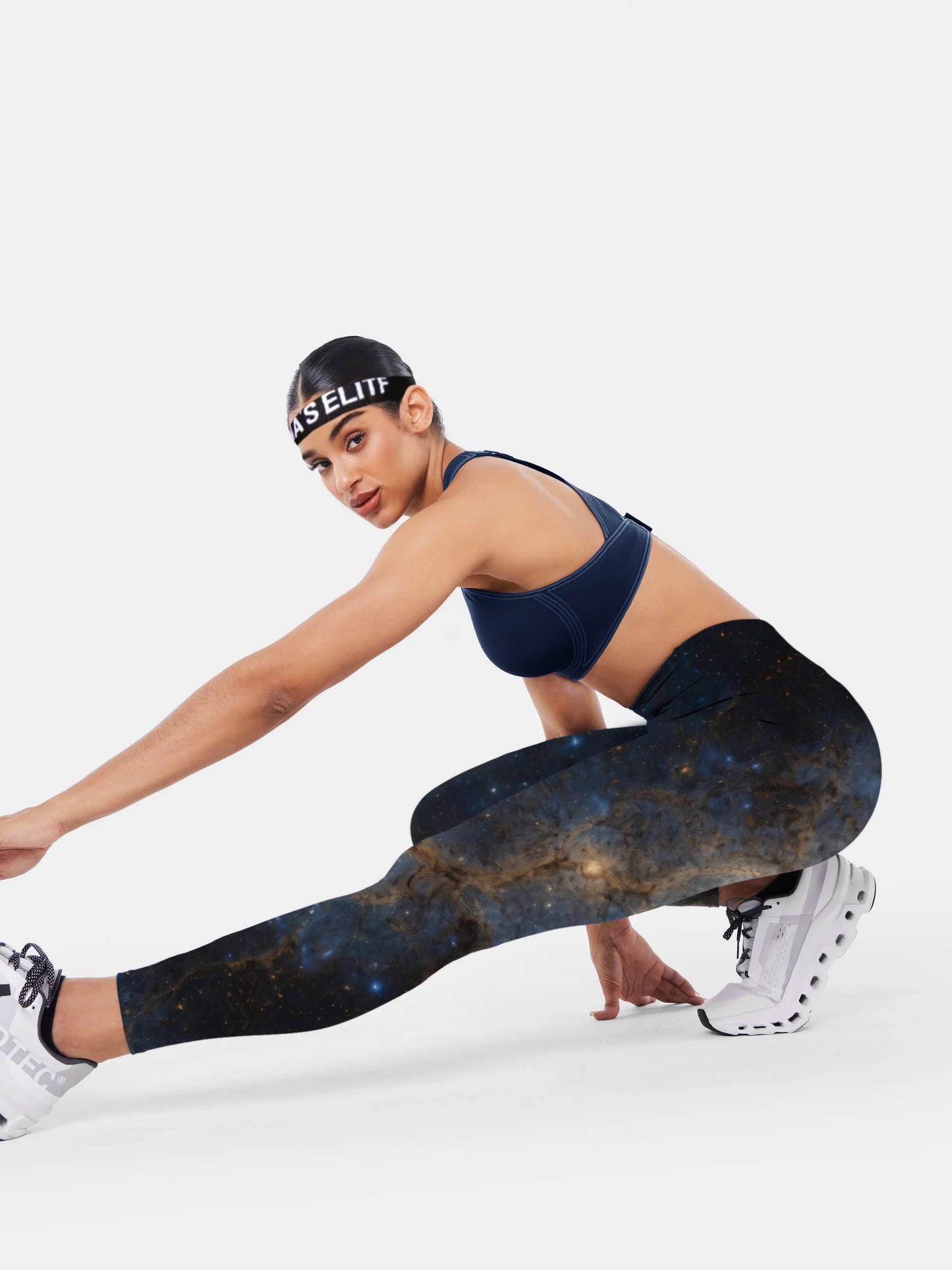 N199 starry sky yoga leggings