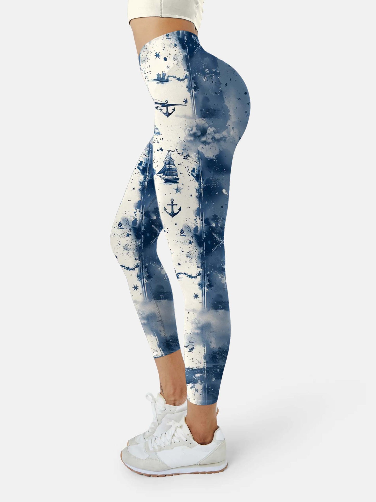 S230 Marine vessels yoga leggings