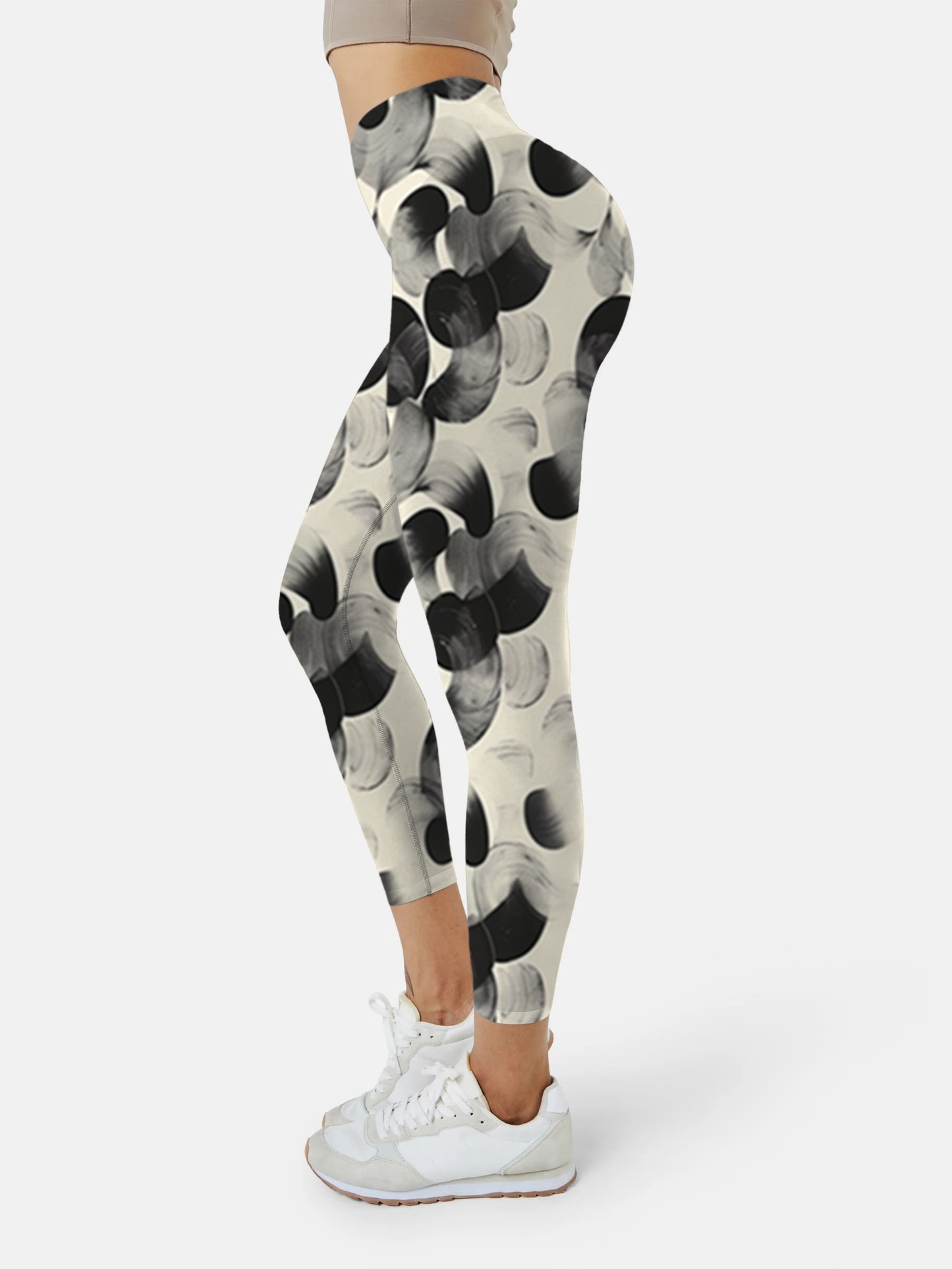 Beige Ink Yoga leggings