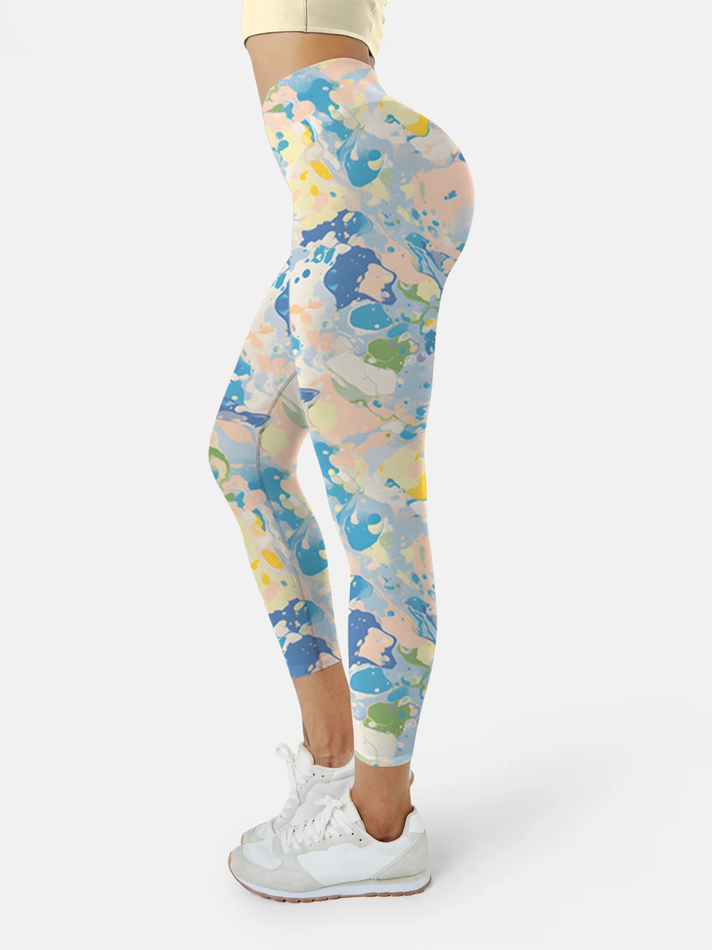 I205 Inked yoga leggings