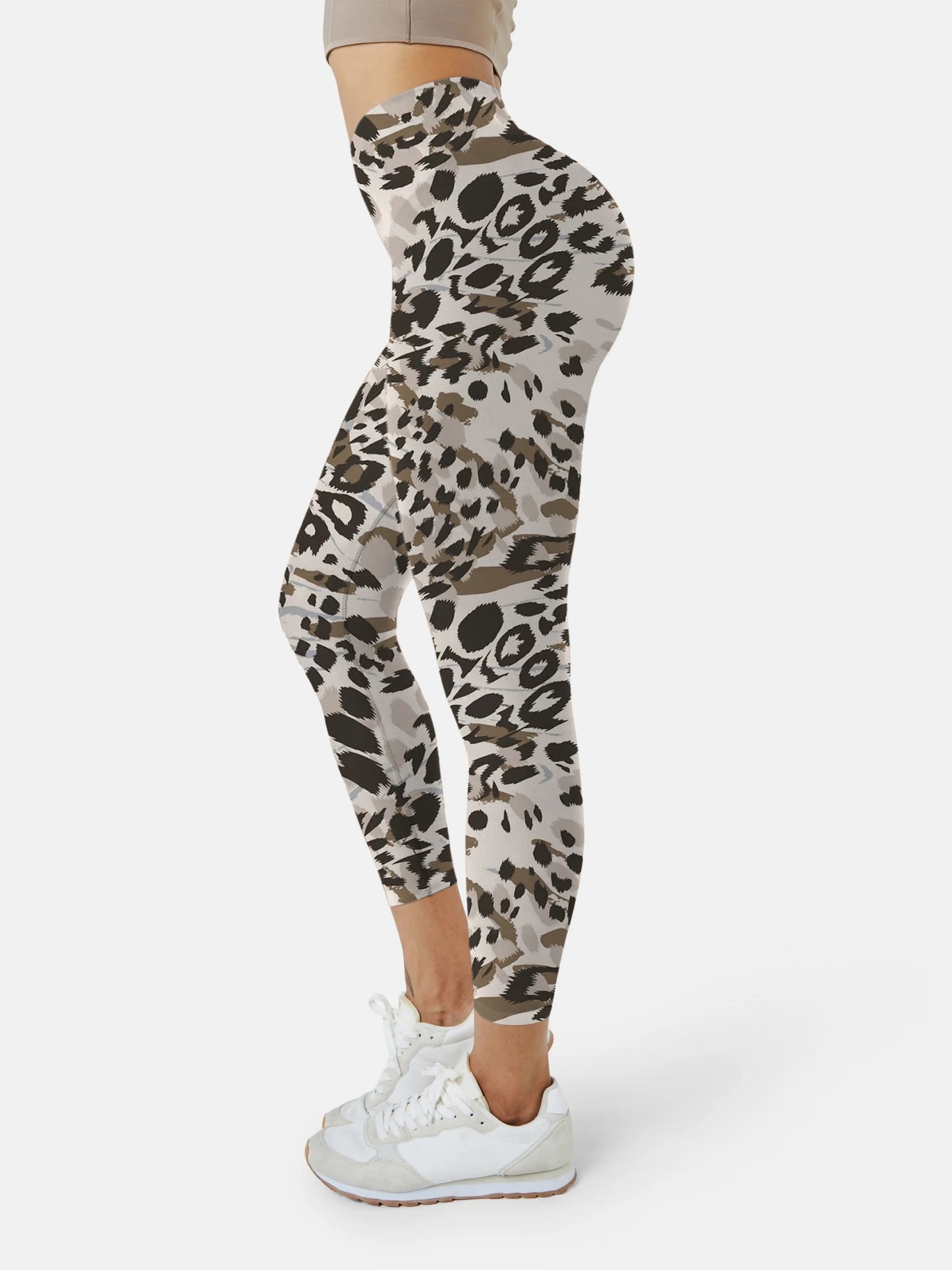 A120 animal printed yoga leggings