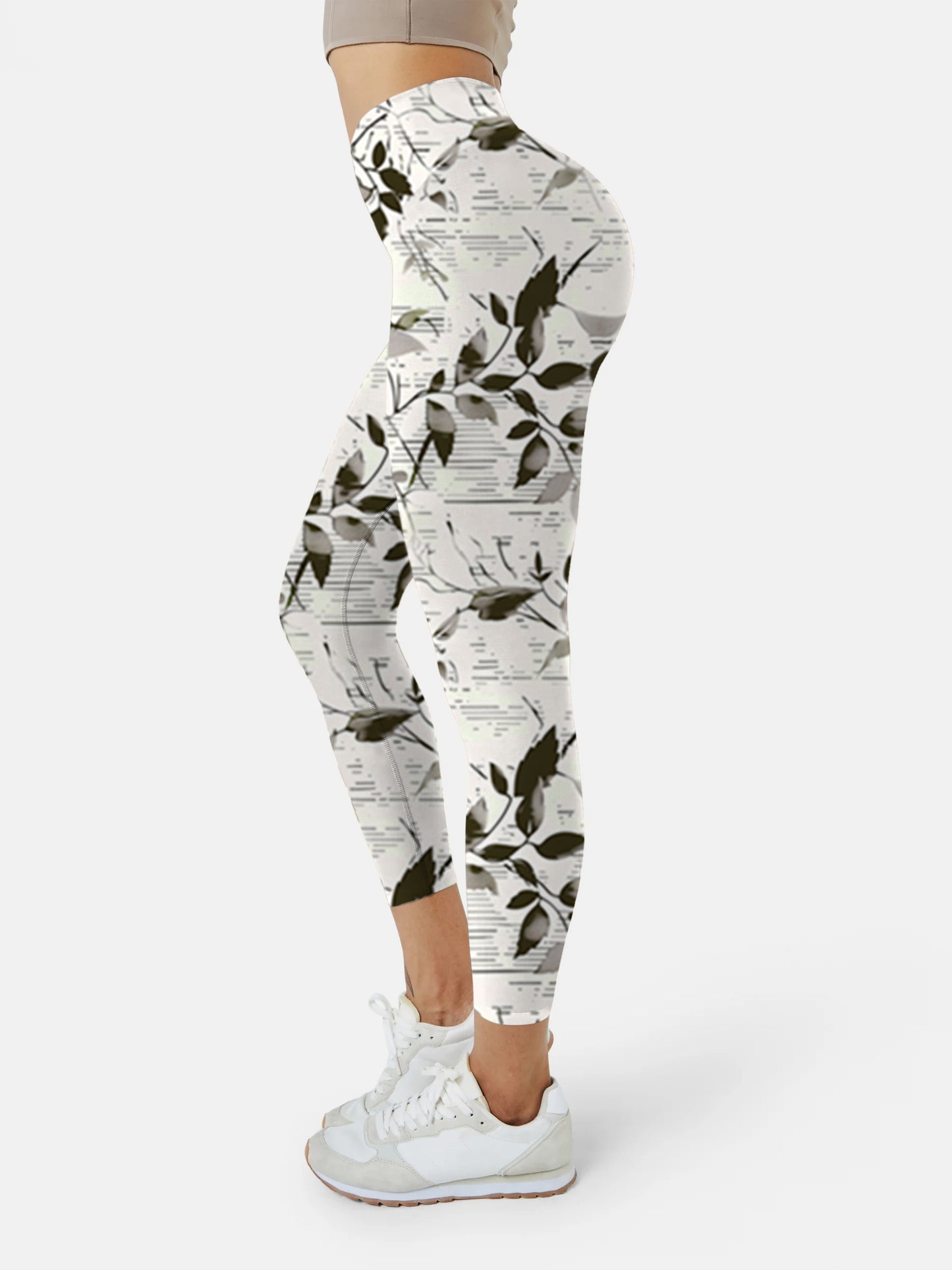 Autumn Leaves Yoga leggings