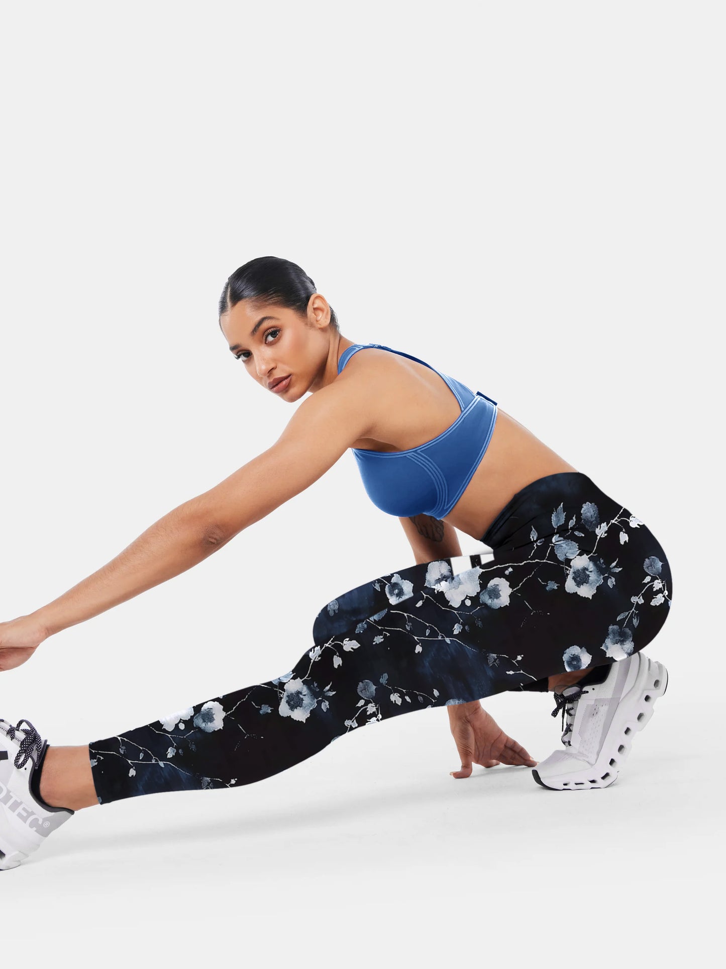 F126 Printed yoga leggings