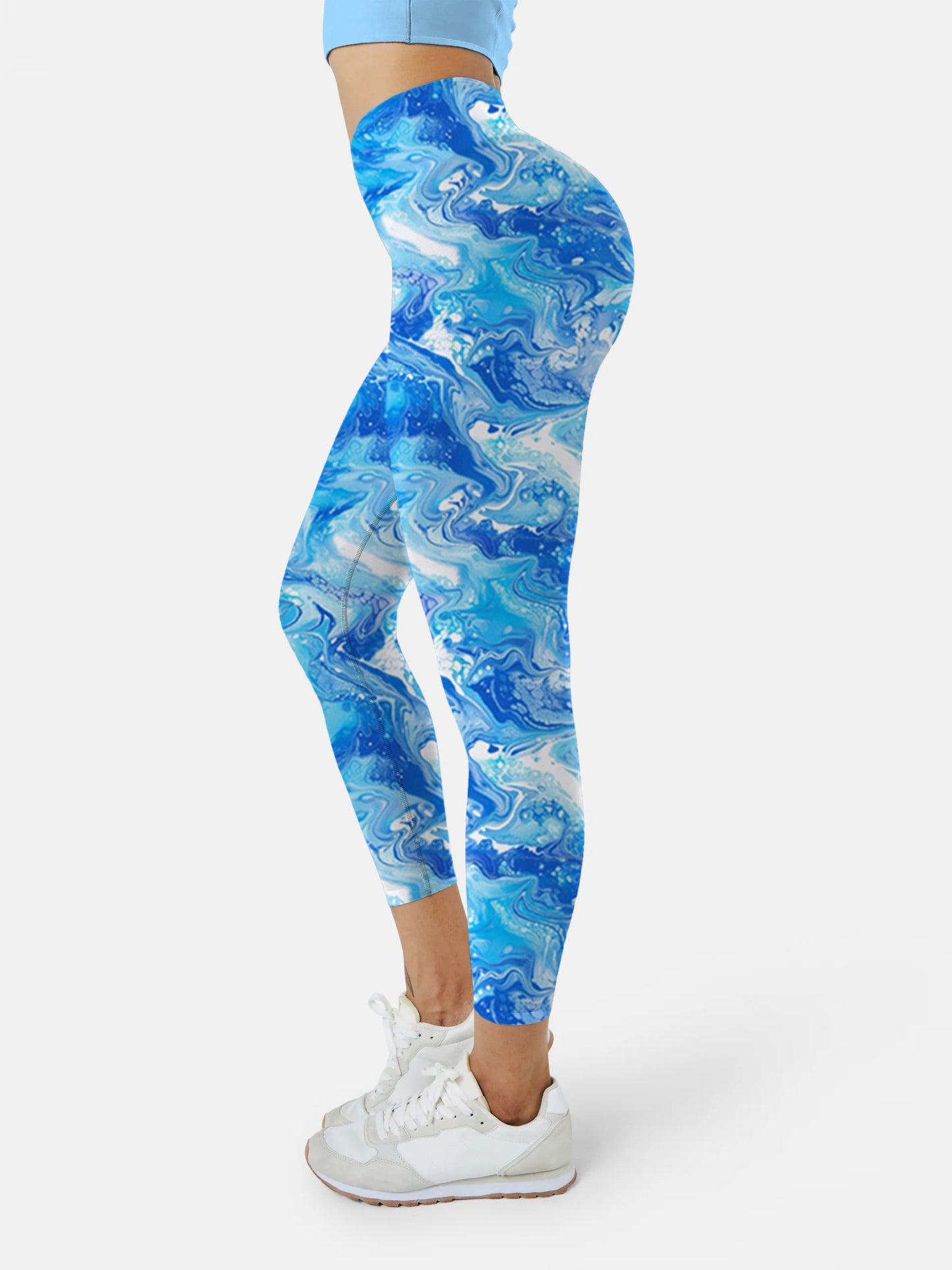 I213 Inked yoga leggings