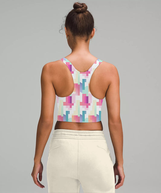 B111 Colorblock Yoga Top Tank