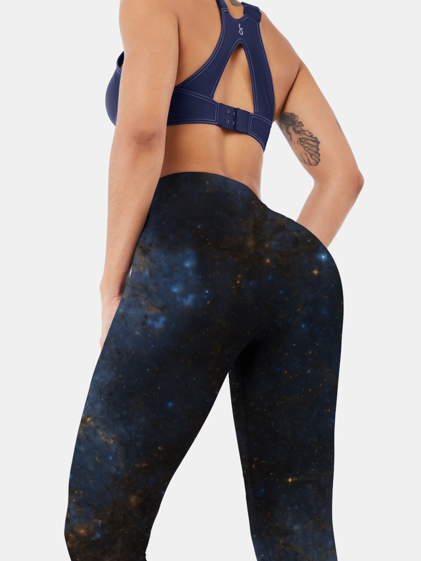 N199 starry sky yoga leggings