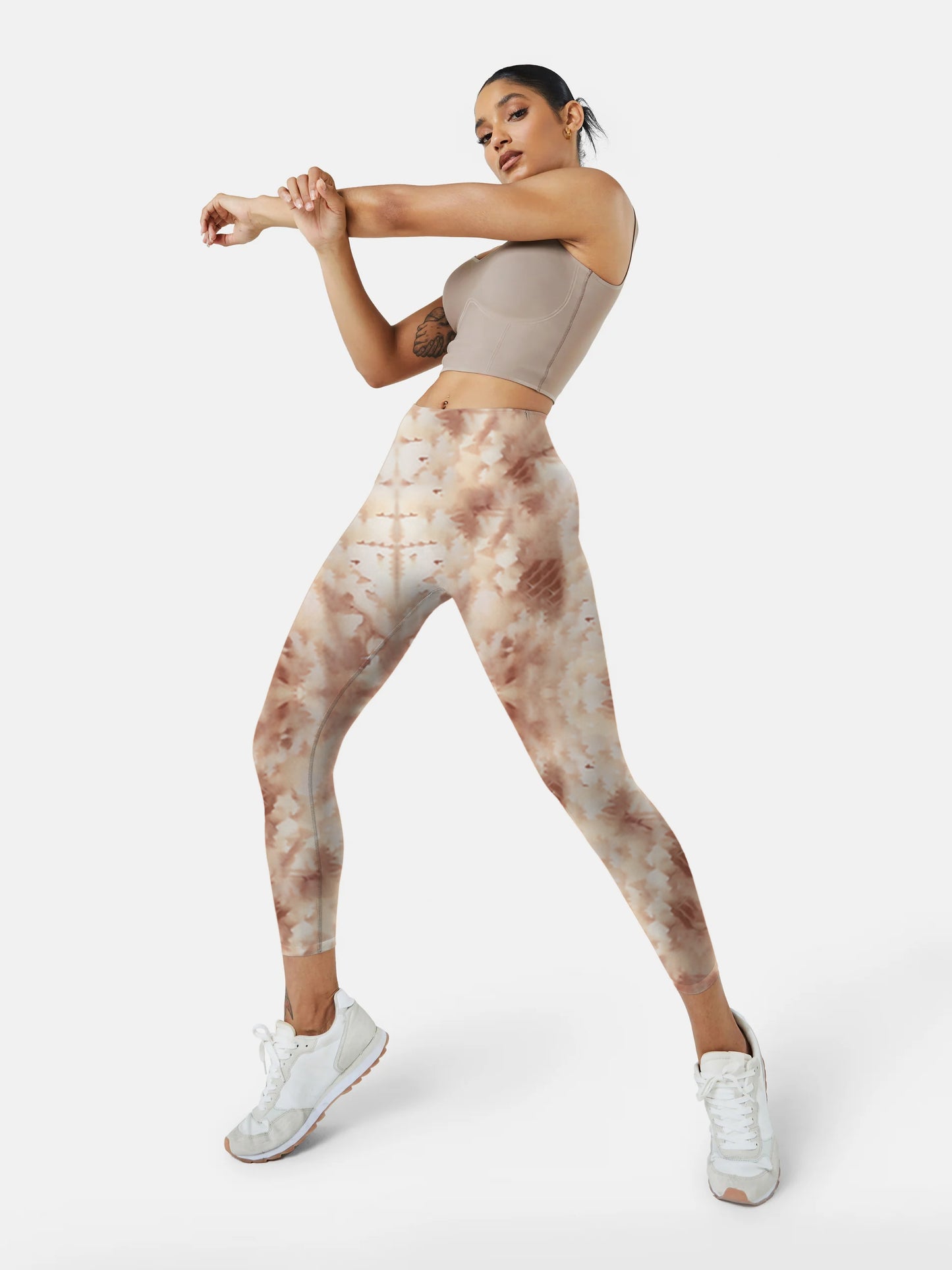 I118 Ink-dyed Yoga leggings