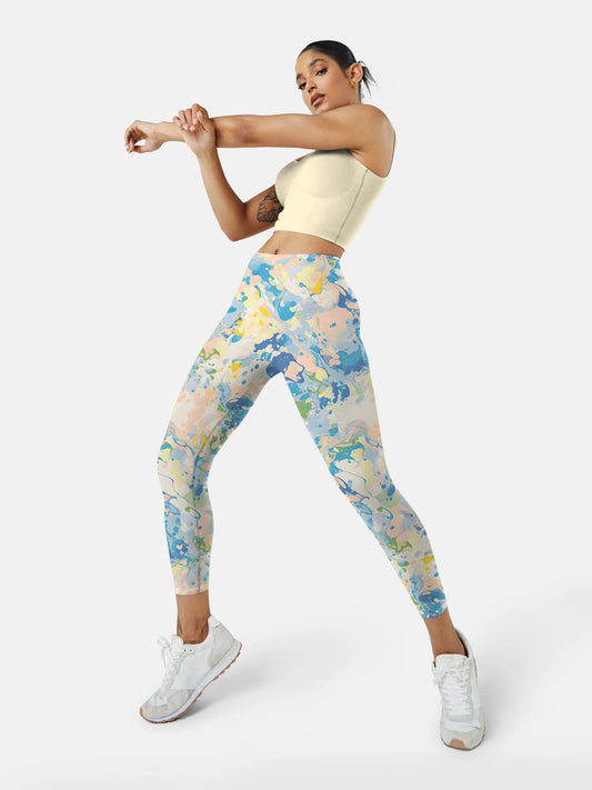 I205 Inked yoga leggings