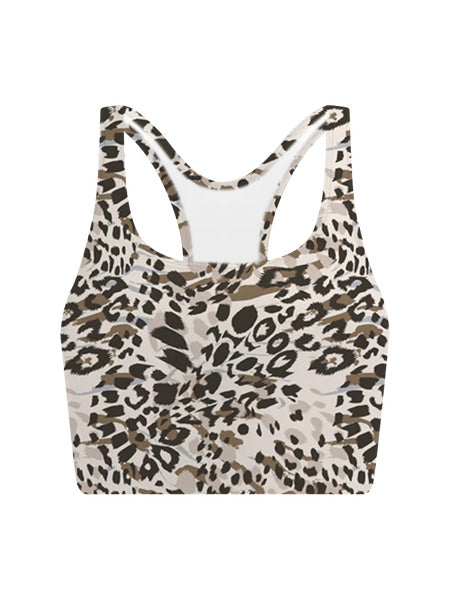 A120 Animal Printed Yoga Top Tank