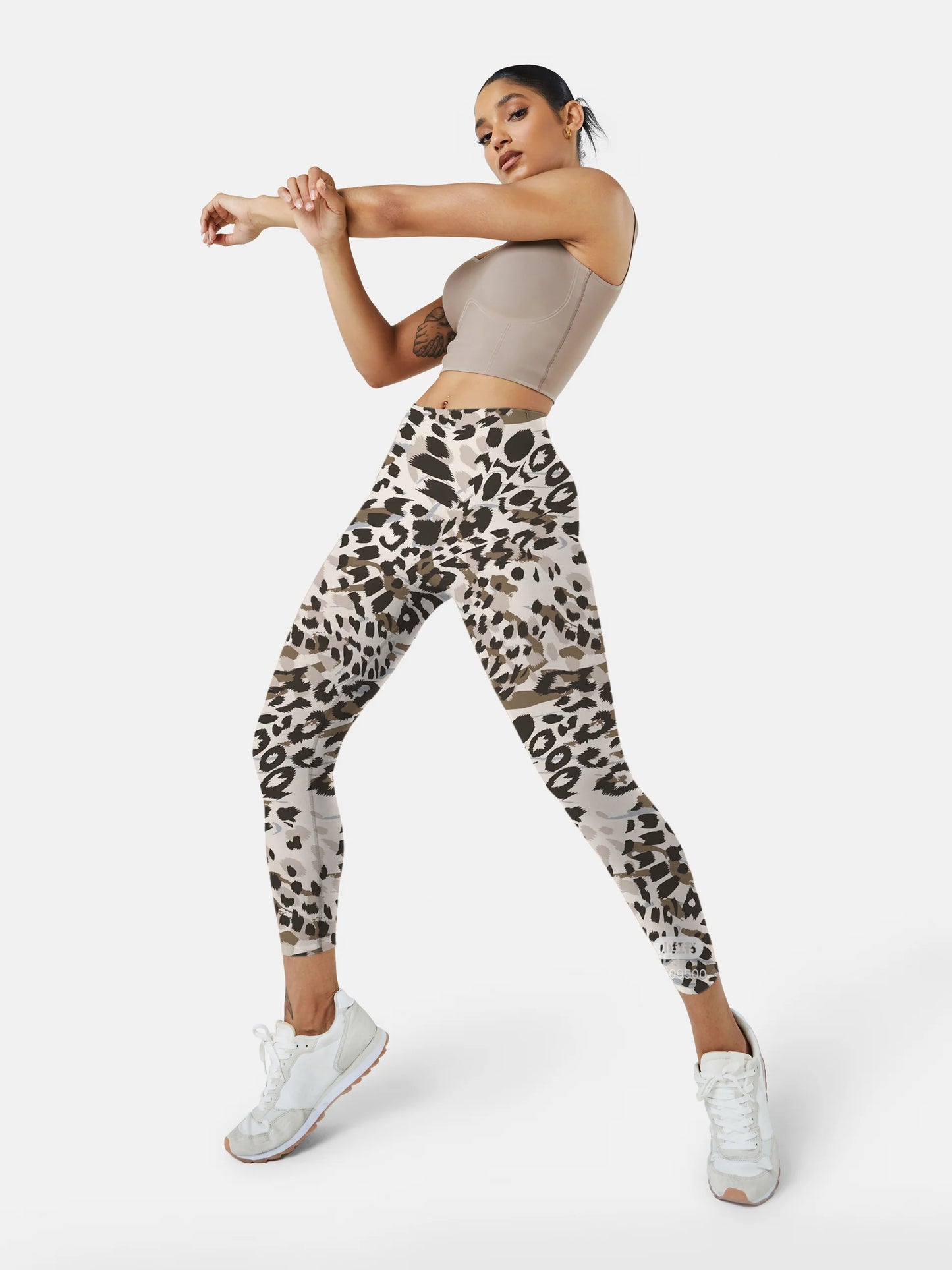 A120 animal printed yoga leggings