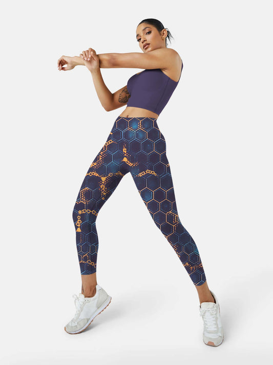 A235 beehives yoga leggings