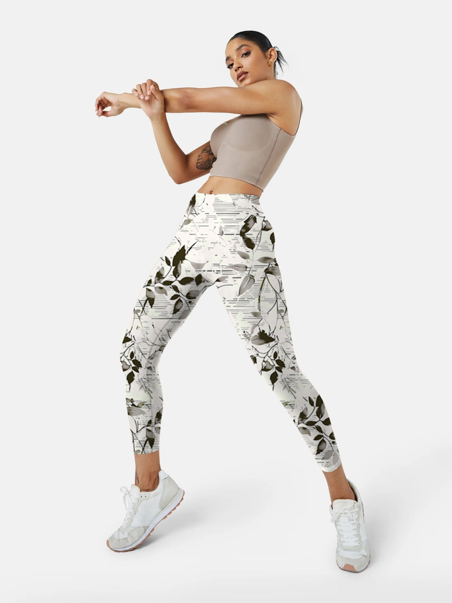 Autumn Leaves Yoga leggings