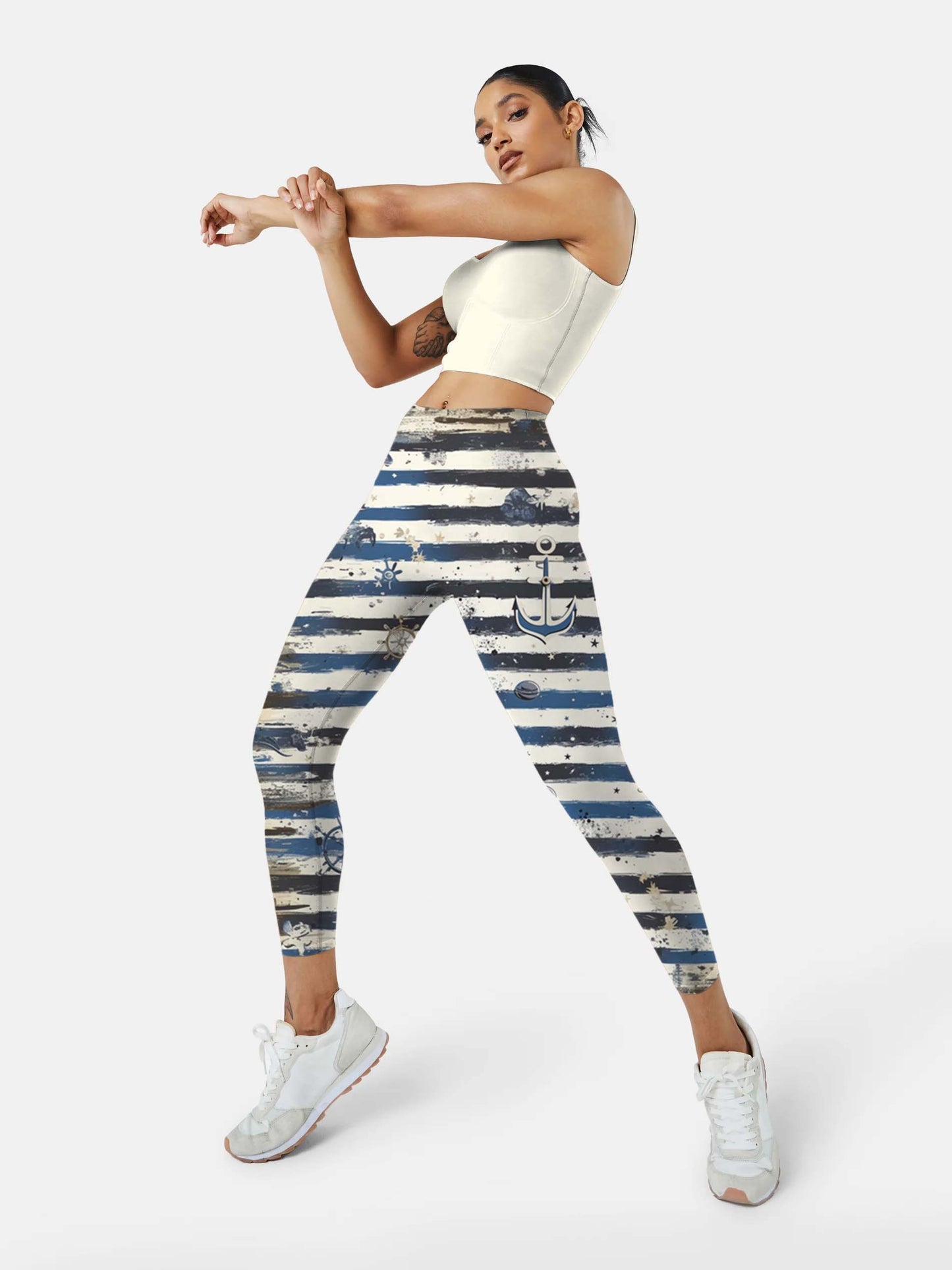 S246 Marine vessels yoga leggings