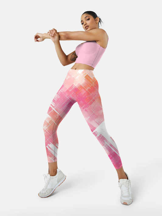 M272 Dreamy Pink yoga leggings