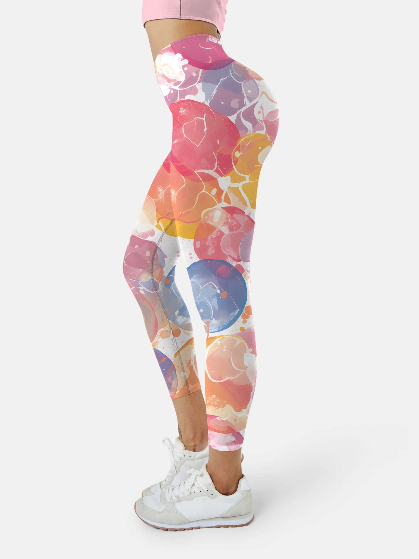 F209 print yoga leggings