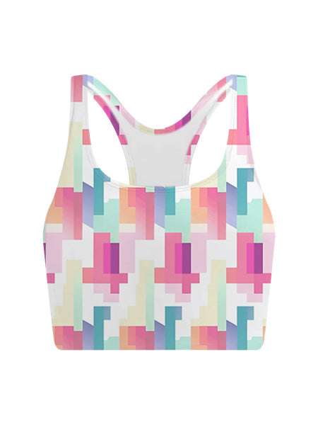 B111 Colorblock Yoga Top Tank