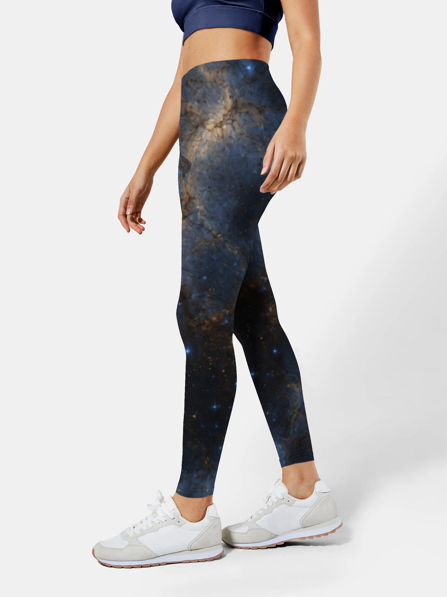 N199 starry sky yoga leggings