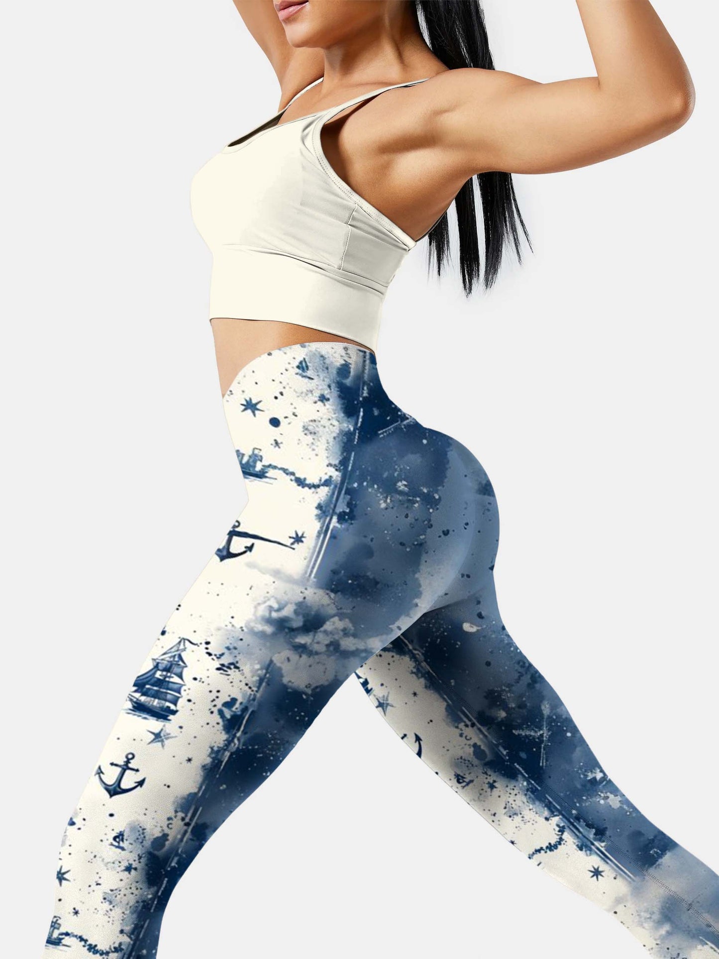 S230 Marine vessels yoga leggings