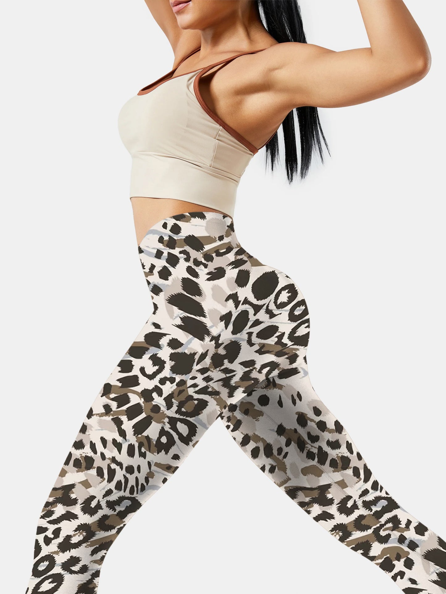 A120 animal printed yoga leggings