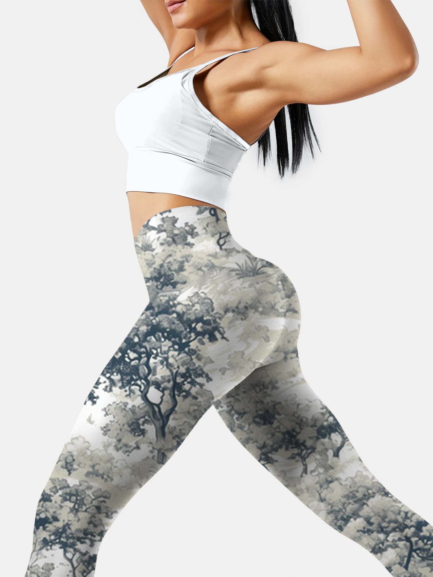 F260 Winter Woods yoga leggings