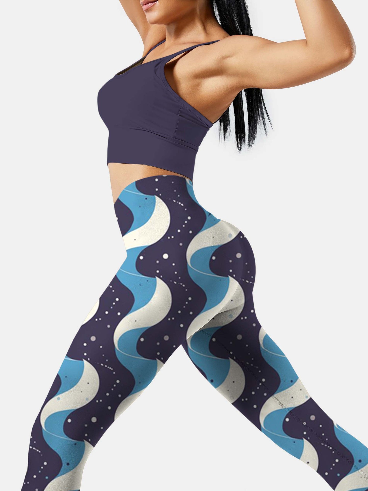 S262 long spiral yoga leggings