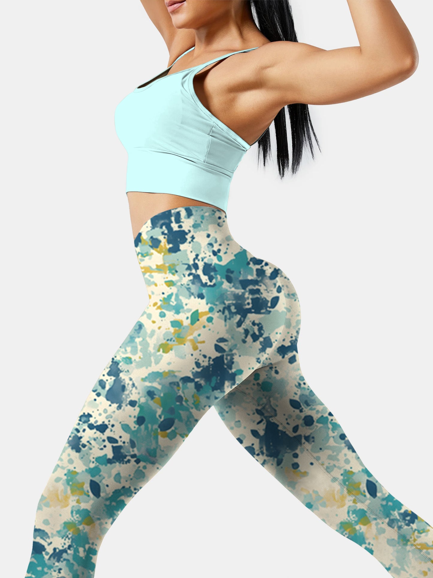 I206 Inked yoga leggings