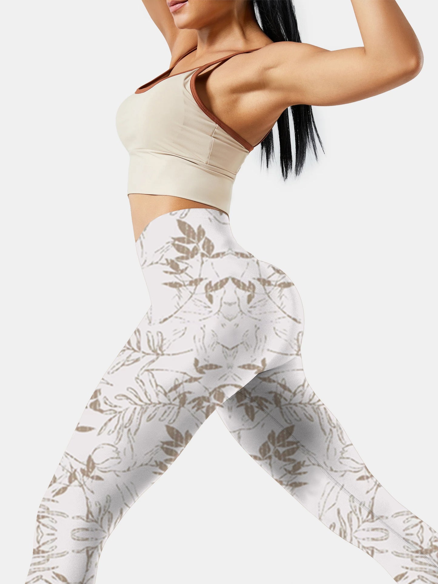 Gold Leaf Yoga leggings