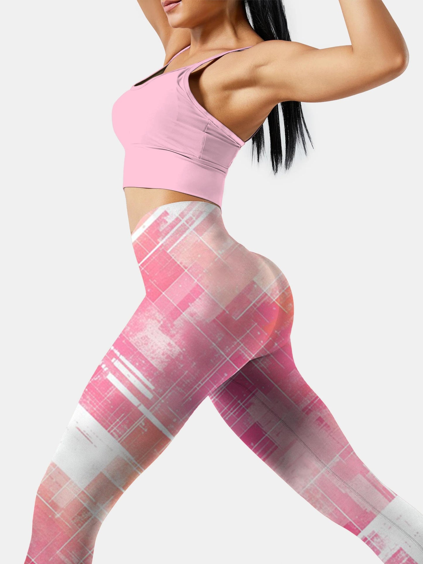 M272 Dreamy Pink yoga leggings