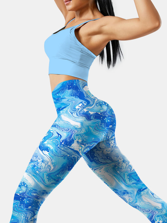 I213 Inked yoga leggings