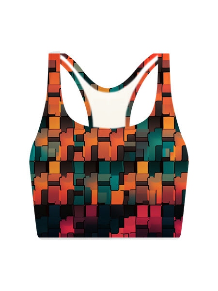 B110 Colorblock  Yoga Top Tank