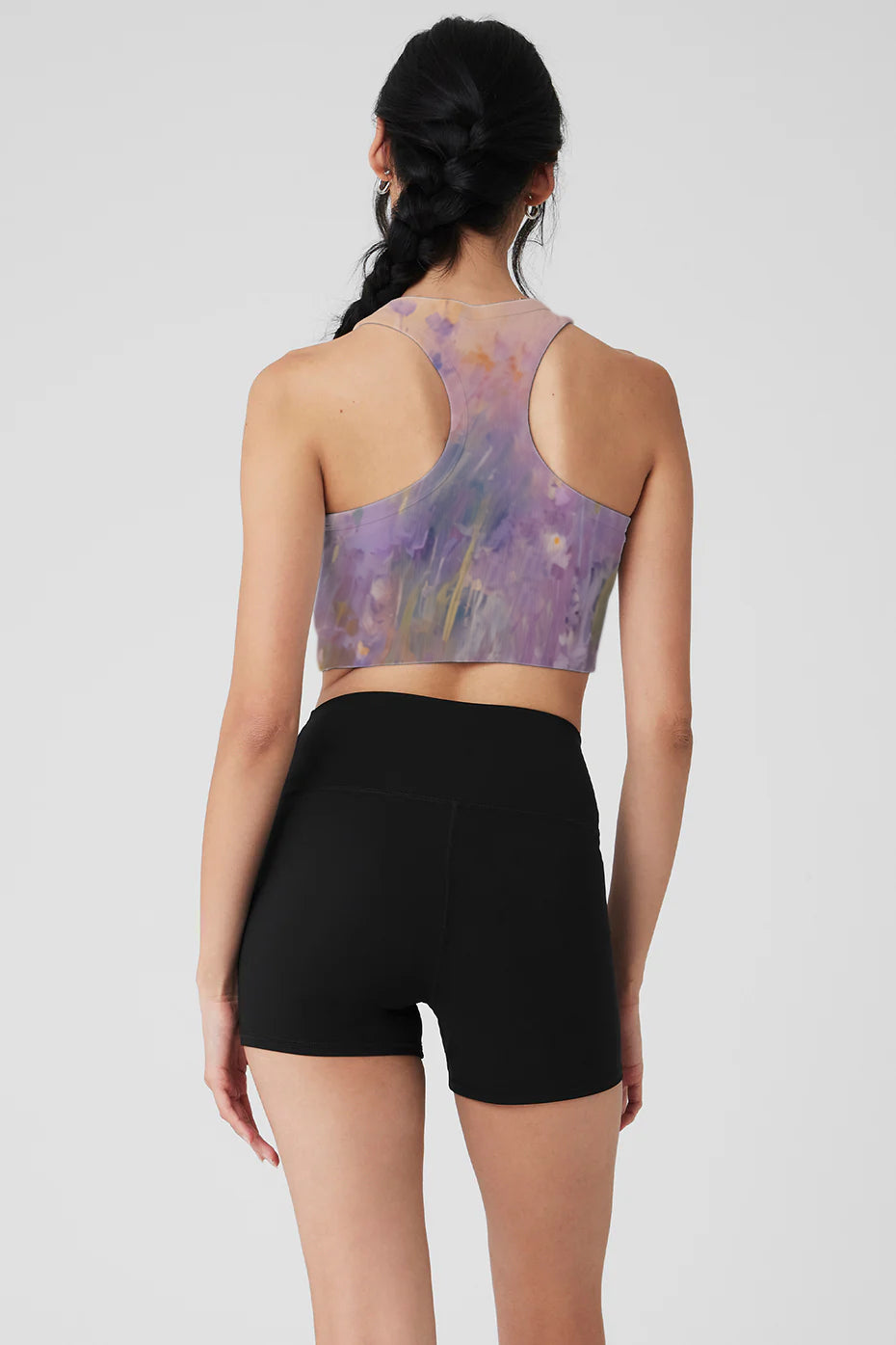 Lavender Purple Yoga Top