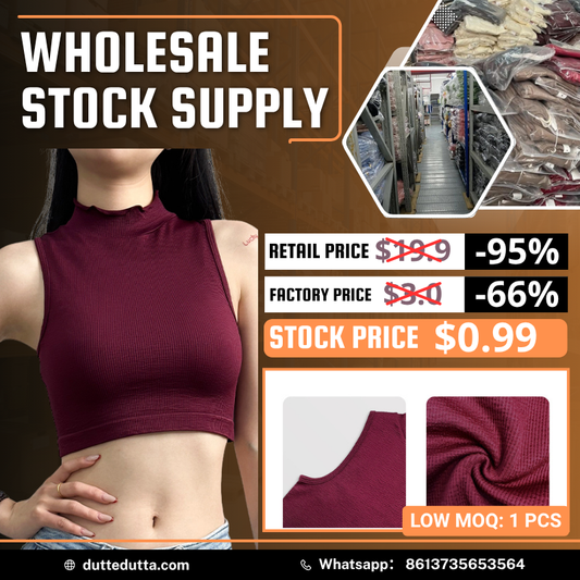 $0.99 Clearance! Wholesale Crop Tops – Limited Stock!