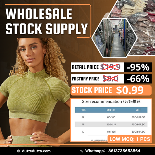 Low MOQ Wholesale Tops – Only $0.99!